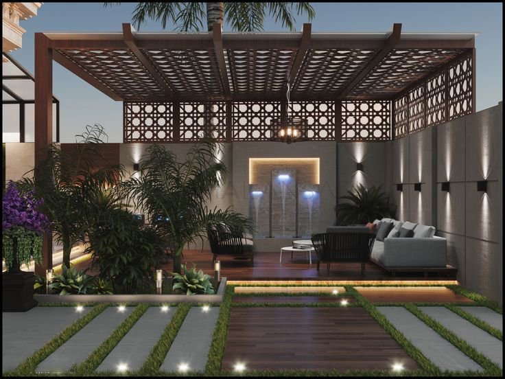 Custom Design & Installation: Aluminum Wood Finish Gates, Fences, Garage Doors, and Seasonal Pergolas