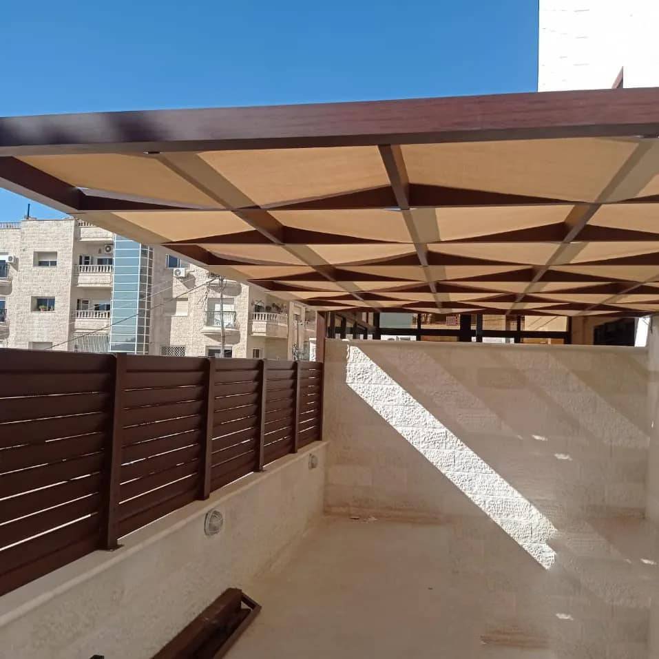 Custom Design & Installation: Aluminum Wood Finish Gates, Fences, Garage Doors, and Seasonal Pergolas - الصورة 12