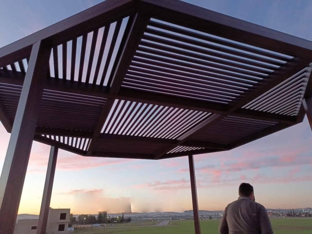 Custom Design & Installation: Aluminum Wood Finish Gates, Fences, Garage Doors, and Seasonal Pergolas - الصورة 16