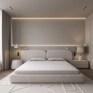 Modern King Size Bed KB24